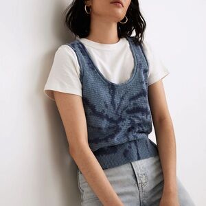 Madewell Tie-Dye Fairview Sweater Tank Size XS Sustainable